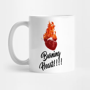 Burning Heart Mug